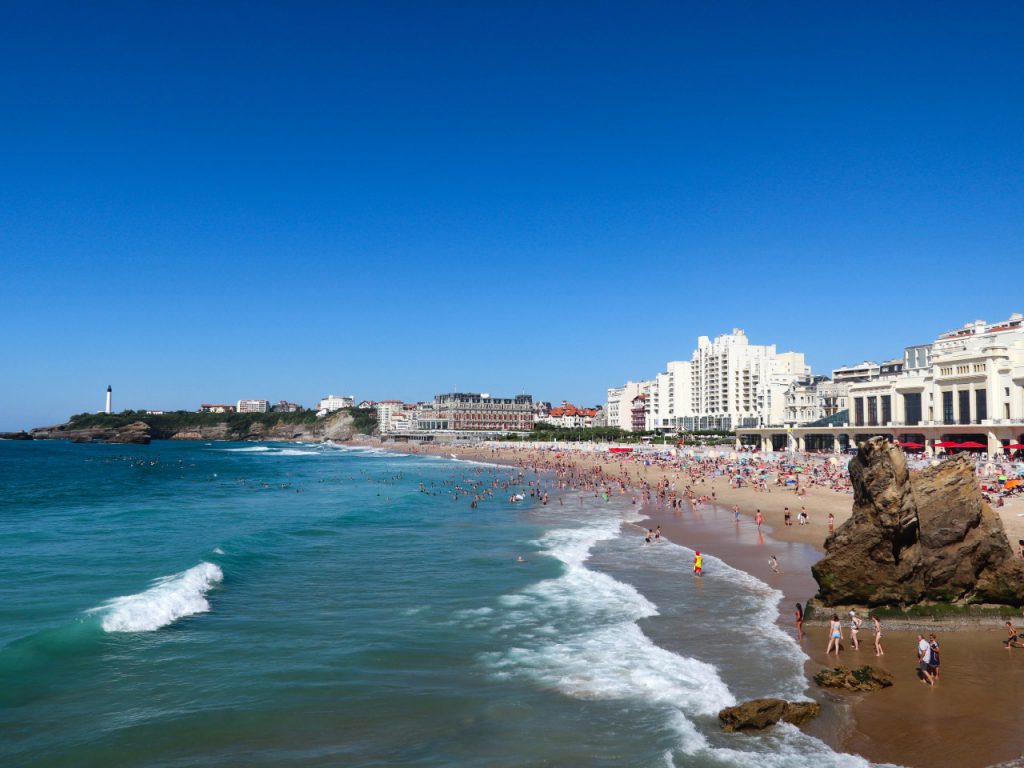 Biarritz - La grande plage