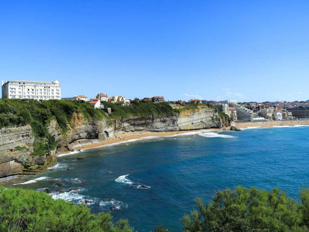 Biarritz - vue du phare